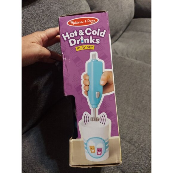 Melissa & Doug Hot & Cold Drinks 16 Piece Play Set New In Box NIB - Picture 5 of 7